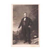 Portret van William Mackenzie, door Ward, Illidge