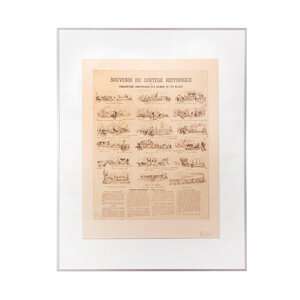 Spoorwegmuseum Print 'Souvenir du Cortège Historique'