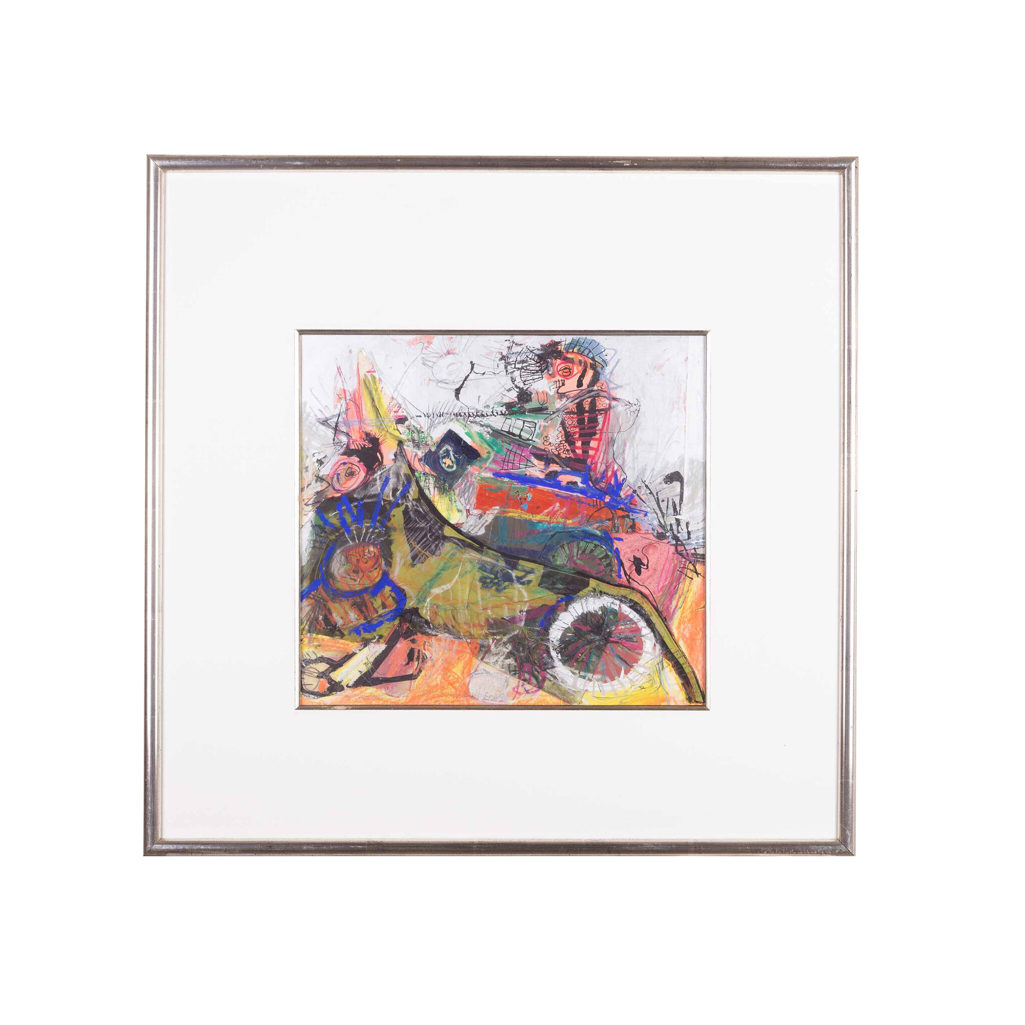 Kunstwerk van Michel van Overbeeke, 'Koetsier', 1965