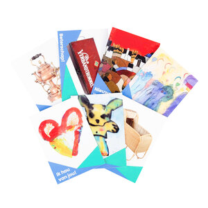 Eigen Collectie Set van 7 ansichtkaarten