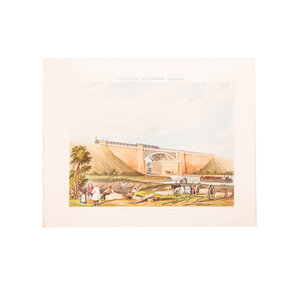 Spoorwegmuseum Print 'London & Birmingham Railroad. The station at Euston Square'