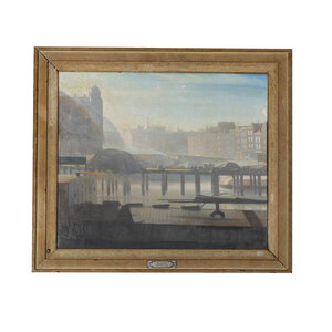 Publieke Collecties Mijndert Krijnsen, ‘Cityscape in greys’