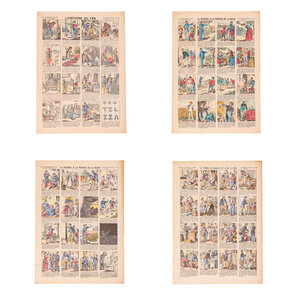 Spoorwegmuseum Four prints by Pellerin