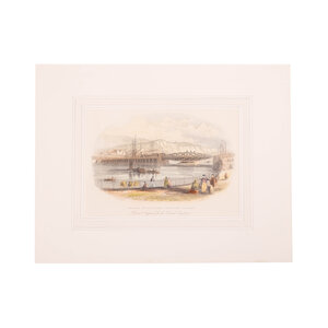 Spoorwegmuseum Print 'Railway Swing-Bridge, Folkestone harbour'