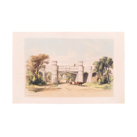 Prent 'Railway Bridge, Rugby'