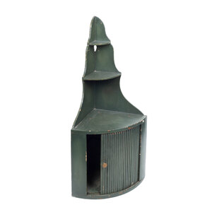 Fries Museum Wooden corner cabinet