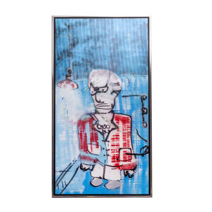 Private Collecties Herman Brood, 'Man met lantaarn'