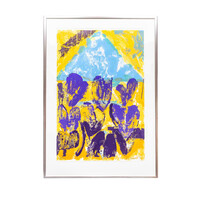 Jan Cremer, 'Blue mountain'