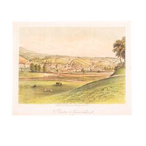 Spoorwegmuseum Prent 'Bruton Somersetshire'