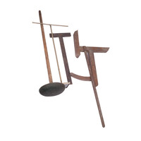 Four pieces of old Dutch tools