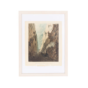 Spoorwegmuseum Print 'Excavation of Olive Mount, 4 Miles from Liverpool'