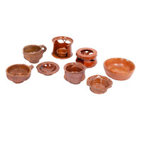 Miniature pottery set