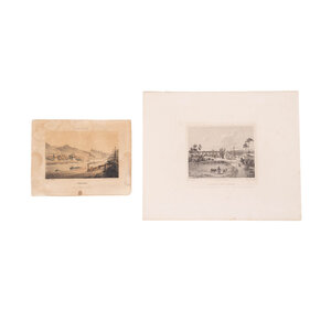 Spoorwegmuseum Twee prenten van Duitsland