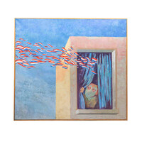 L.M. Willemse, 'Vrouw aan raam'