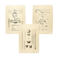 Litho's met hiërogliefen