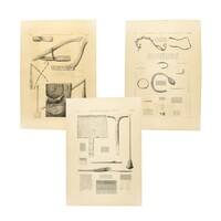 Litho's weefkunst en gereedschap