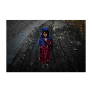 Museum Vlaardingen Hedayat Amid, 'Migrant girl'