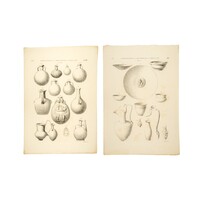 Litho's Egyptische kruiken en kannen