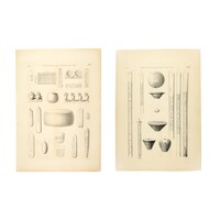 Litho's potten, kapitelen en hiërogliefen