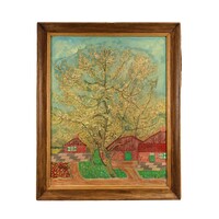 Jan Strijbos, 'Bloeiende perzikboom'