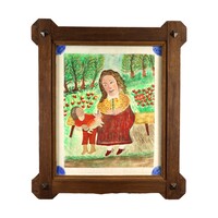 Jan Strijbos, 'Mother with child'