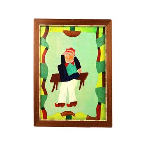 Eindhoven Museum Jan Strijbos, 'Man op bank’