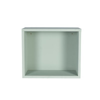 Gray-green hanging display case