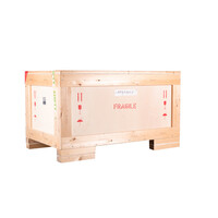 Houten kist, ca. 69,5 x 118,5 x 74,5 cm