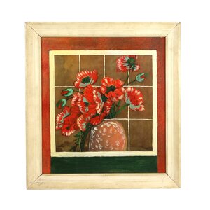 Eindhoven Museum Jan Strijbos, 'Vase with red poppies'