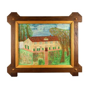 Eindhoven Museum Jan Strijbos, 'Landschap met huis'