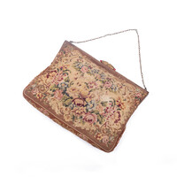 Petit point evening bag