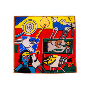 Private Collecties Corneille, Tapijt 'La belle écuyère'