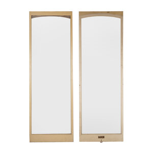 Fries Museum Two display cabinet doors, 199 x 68 cm