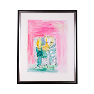 Private Collecties Herman Brood, 'Twee figuren'