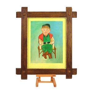 Eindhoven Museum Jan Strijbos, 'Jongetje op stoel'