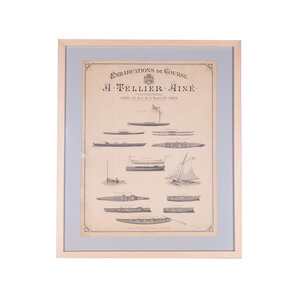 Het Scheepvaartmuseum Verschillende pleziervaartuigen, Auguste Tellier