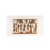 Egyptian representation on papyrus