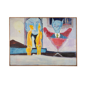 Universiteitsmuseum Groningen V.D.V.R. Ekkelenkamp, 'The Blue Face'