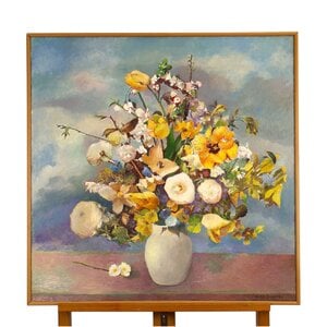 Eindhoven Museum H. Jan Schouten, 'Bloemen in witte vaas'