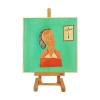 Jan Strijbos, 'Vrouw met kruisje'