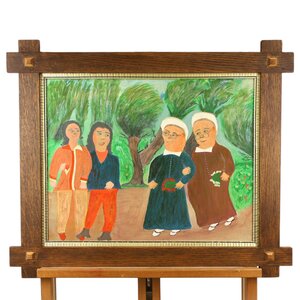 Eindhoven Museum Jan Strijbos, 'Two nuns and a couple in love'