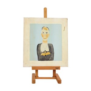 Eindhoven Museum Jan Strijbos, 'Geestelijke met kruis'