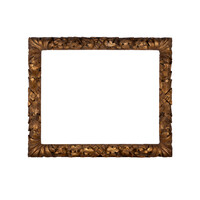 Antique gold-coloured frame; c. 62.5 x 78 x 5 cm