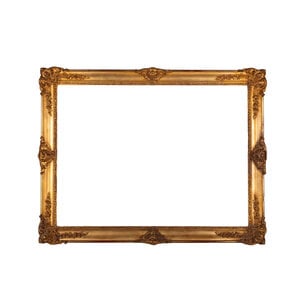 Het Scheepvaartmuseum Antique gold-coloured frame; c. 65 x 83 x 5 cm