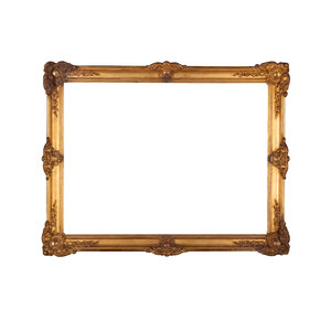 Het Scheepvaartmuseum Antique gold-coloured frame; c. 66 x 85 x 6.6 cm