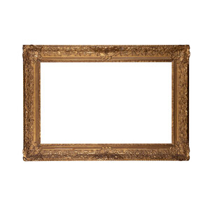 Het Scheepvaartmuseum Antique wooden frame; c. 89 x 126 x 10 cm