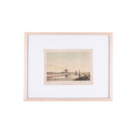 Print 'Gezigt op 's Gravehage', P.W.M. Trap