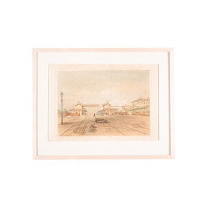 Spoorwegmuseum Prent 'Normanton Station'