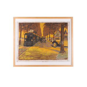 Spoorwegmuseum Poster 'Zuider Stoomtramweg-Maatschappij'