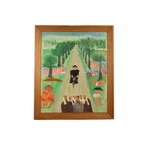 Eindhoven Museum Jan Strijbos, 'Pastoor op Solex'